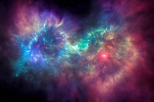 abstract space background. cosmos, stars and nebuba