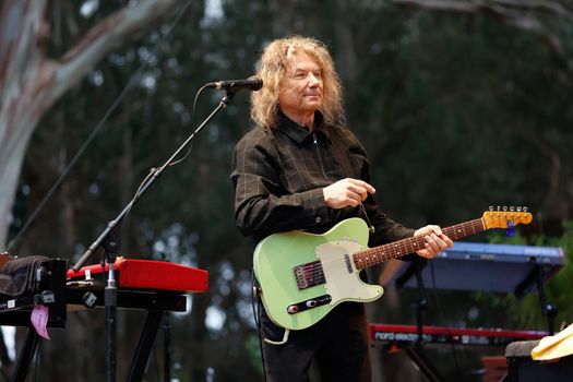 San Francisco, CA, 1st October, 2022, Jerry Harrison performs at the 2022 Hardly Strictly Bluegrass Festival in Golden Gate Park. Harrison is a member of the Rock and Roll Hall of Fame.