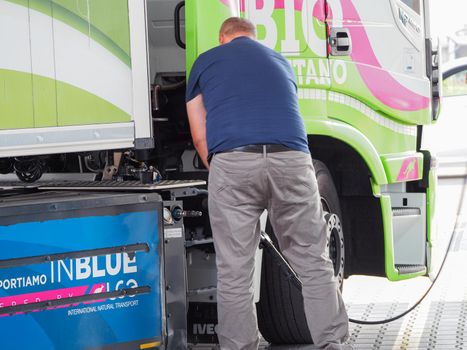 LPG gas filling stations and cars