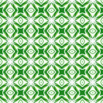 Oriental arabesque hand drawn border. Green bold boho chic summer design. Textile ready terrific print, swimwear fabric, wallpaper, wrapping. Arabesque hand drawn design.