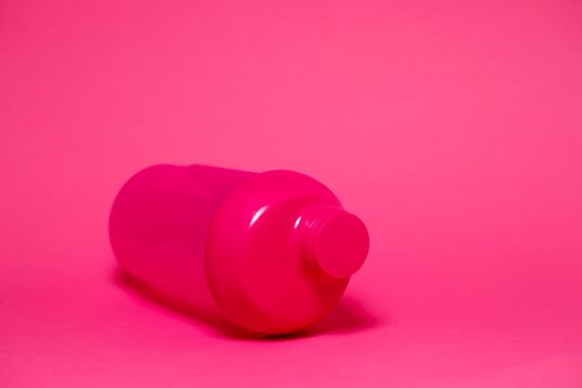 pink shaker, color background, sports, energy drink, equipment for the gym
