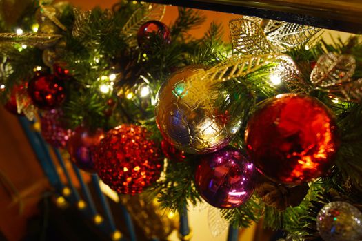 Christmas decoration. Shooting Location: Tokyo metropolitan area