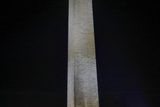 Washington Memorial Tower Image. Shooting Location: Washington DC