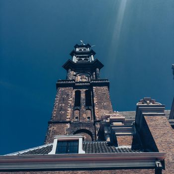 Dutch Architecture, photo of housing within Amsterdam, Netherlands. High quality photo