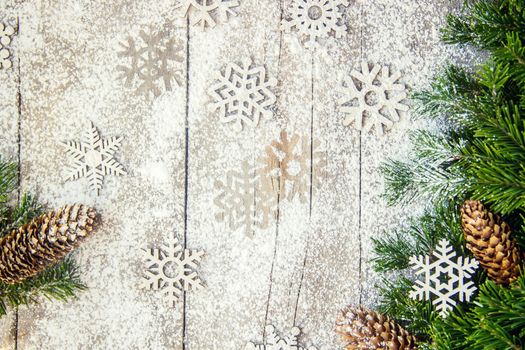 Christmas background. happy New Year. Selective focus Holiday