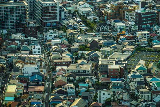 Yokohama Landmark Tower Observatory View from Yokohama Cityscape and Sunset View. Shooting Location: Yokohama-city kanagawa prefecture