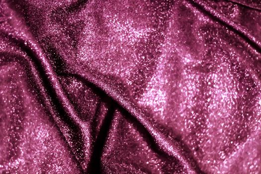 Luxe glowing texture, night club branding and New Years party concept - Pink holiday sparkling glitter abstract background, luxury shiny fabric material for glamour design and festive invitation