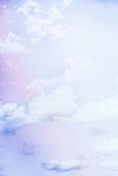 Magical dream, nature backdrop and spiritual holiday concept - Dreamy surreal sky as abstract art, fantasy pastel colours background for modern design