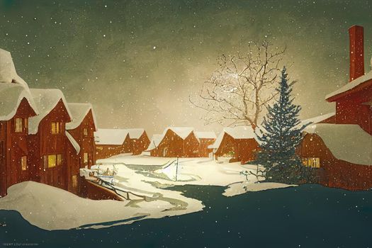winter christmas background. High quality illustration