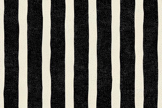 Seamless Vertical Stripe Pattern. Black and White Background. Dotted Line Graphic Design. High quality illustration