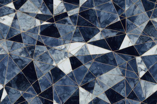 Blue marble texture. Abstract seamless background. Natural stone pattern.. High quality illustration