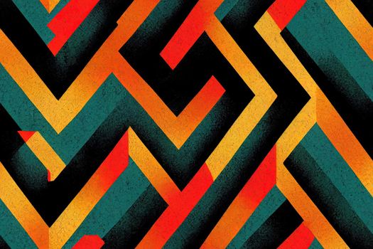 Abstract geometric seamless pattern. Graphic . Racing background for vinyl wrap and decal. Grunge, neon texture pattern.. High quality illustration