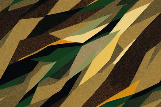 mountains forest woodland background texture seamless pattern with Roe deers. High quality illustration