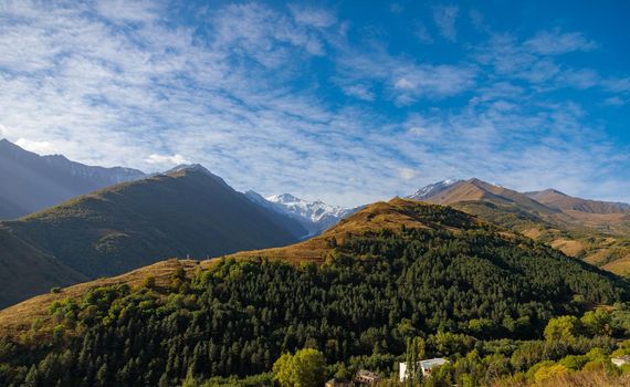 North Caucasus, high mountains of Ossetia