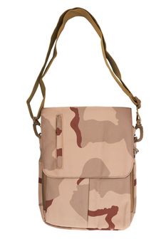 Shoulder bag military isolated on a white background