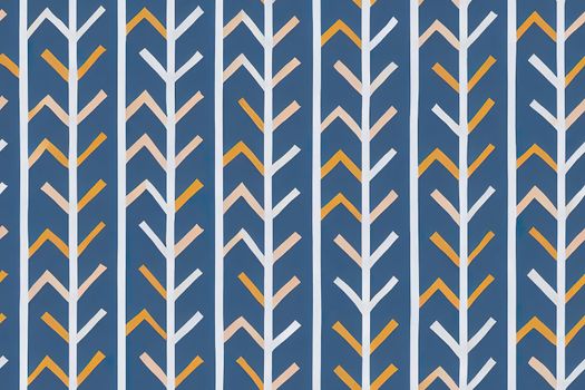 Stripe pattern set Vertical and horizontal herringbone lines in blue grey white for dress or other modern fashion textile print Textured design