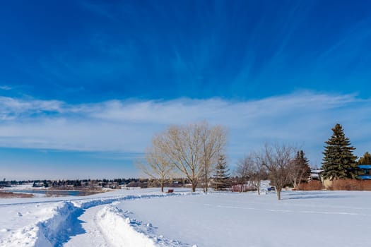 Meewasin Park is located in the Lawson Heights neighborhood of Saskatoon.