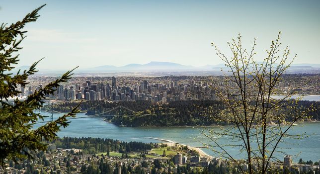 Majestic Mountain view of Vancouver British Columbia