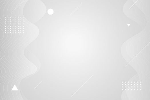 The background is gray abstract. The illustration is gray. Copy Space