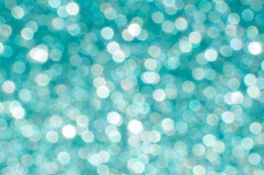 sparkling blue bokeh from drops, abstraction, festive background, High quality photo