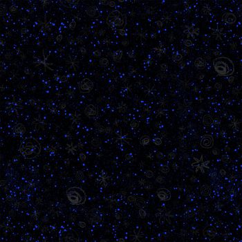 Hand Drawn Snowflakes Christmas Seamless Pattern. Subtle Flying Snow Flakes on chalk snowflakes Background. Actual chalk handdrawn snow overlay. Superb holiday season decoration.
