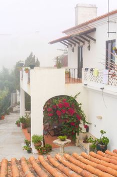 An old beautiful cottage in the rural countryside in the gog