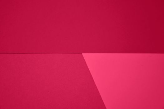 Viva Magenta monochrome paper background. Color trend 2023 monochrome. Abstract dark pink colour monochrome background.