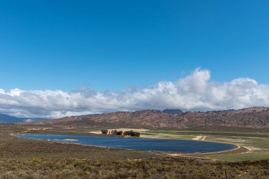 A dam at the junction between Katbakkies road and the Ceres to Cederberg road in the Western Cape Province