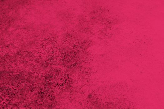 Viva Magenta toned colour grunge decorative navy dark wall background. Art rough stylized texture banner trendy color 2023. Grunge Viva Magenta color texture