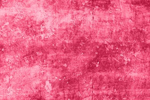 Viva Magenta toned colour grunge decorative navy dark wall background. Art rough stylized texture banner trendy color 2023. Grunge Viva Magenta color texture