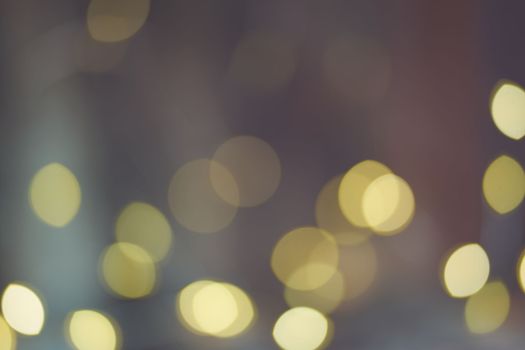 Christmas light background. Holiday glowing backdrop. Defocused Background With Blinking light. Blurred Bokeh. High quality photo