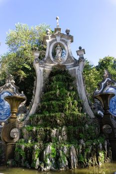 Sculptural composition at Sereia Garden, Coimbra, Portugal