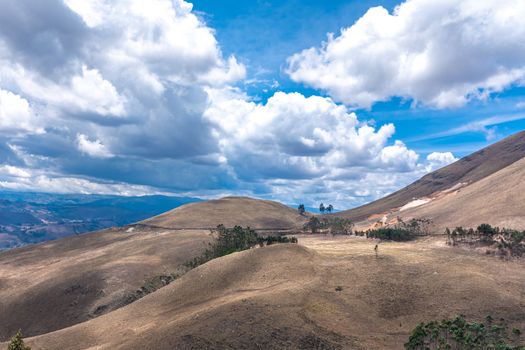 mountain nature of Colombia in South America. 