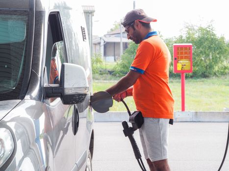 LPG gas filling stations and cars