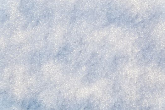 Winter background. Snowflakes close up. Place for text.
