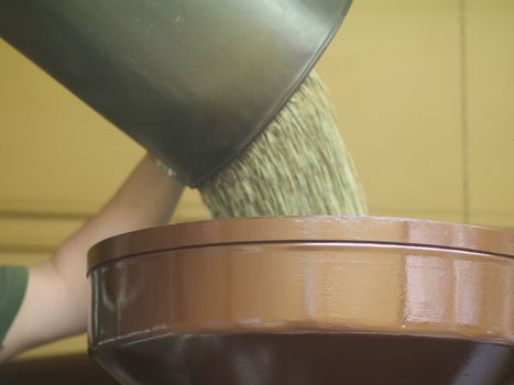 raw green coffee beans from bio ethical agriculture in costa rica