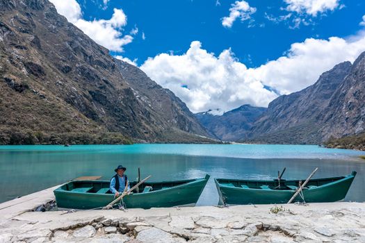 Huascaran National Park in Yungay, Peru. 