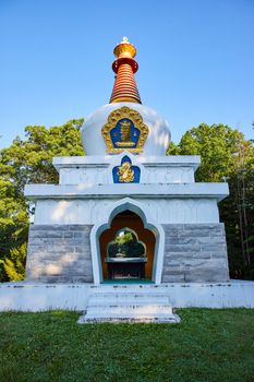 Image of Tibetan Mongolian Buddhist Cultural Center Chorten monument