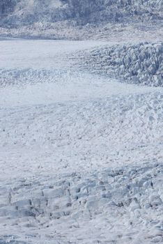 glacier in South Iceland in Summer