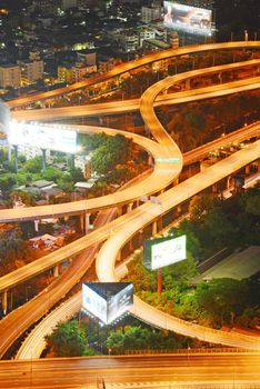 highway overpass in bangkok 