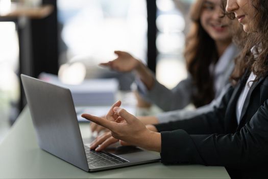Business advisers are gathering to assess and debate the issue as it appears on the financial report. Financial counselor, investment consultant, and accounting concept.