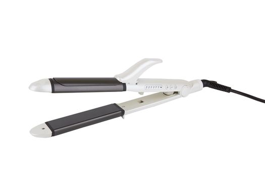 Hair straightener isolated on a white background