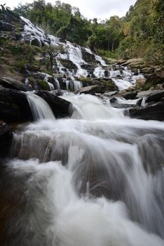 Mae Ya Waterfall in Chiang Mai Thailand