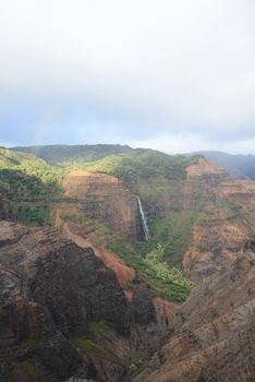 waimea canyon in kauai, hawaii