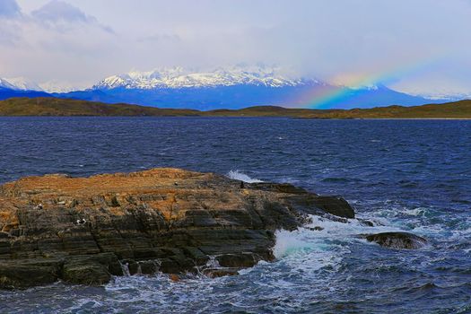 Beagle Channel in Tierra Del Fuego, Ushuaia, Argentina, South America