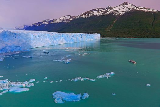Perito Moreno Glacier in El Calafate, Patagonia of Argentina, South America