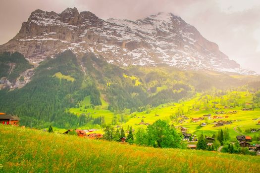 Grindelwald is a village in the Interlaken district in the canton of Berne in Switzerland