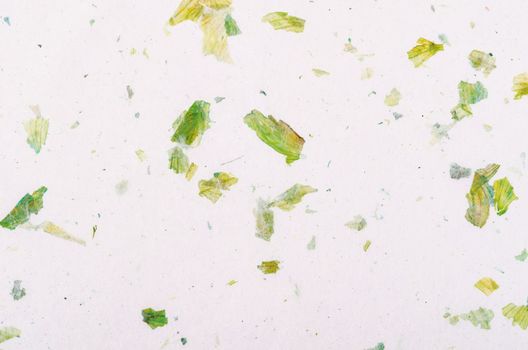The mulberry paper texture, Top view Detail of green paper, background for aesthetic creative design