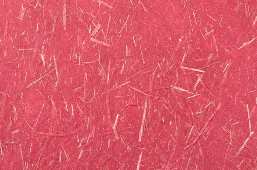 Red mulberry paper texture used for a background.