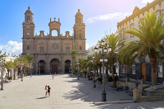 The Cathedral of Santa Ana is a Roman Catholic church located in Las Palmas, Canary Islands